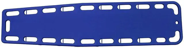 Main image of Spine Board Stretcher for EMS Emergency Patient Transfer & Water Rescue - X-Ray Translucent & Waterproof, 700lbs Capacity - Emergency Supplies for Emergency Rescue - Royal Blue