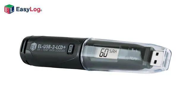 Alt view image 3 of 6 - EL-USB-2-LCD+ High Accuracy Humidity Temperature and Dew Point Data Logger with LCD