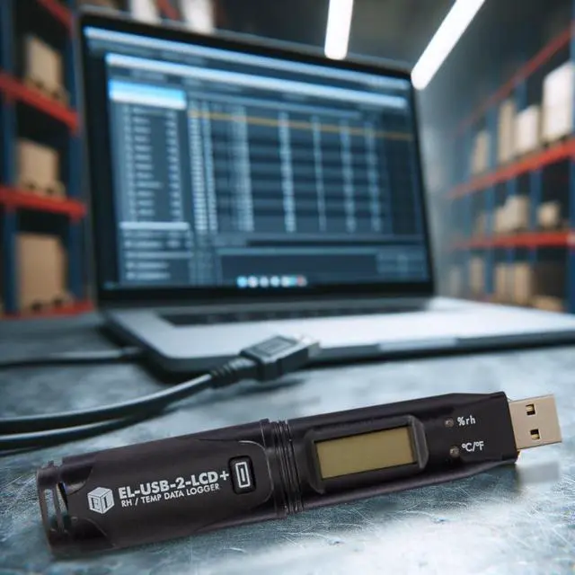 Alt view image 5 of 6 - EL-USB-2-LCD+ High Accuracy Humidity Temperature and Dew Point Data Logger with LCD