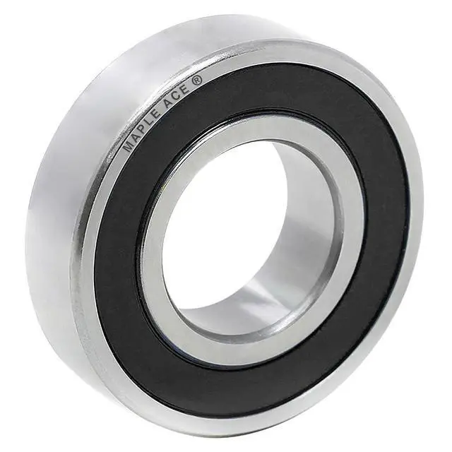 Alt view image 5 of 6 - 6204-2RS Ball Bearing 20x47x14mm 6204 2RS Rubber Sealed (Qty 100)