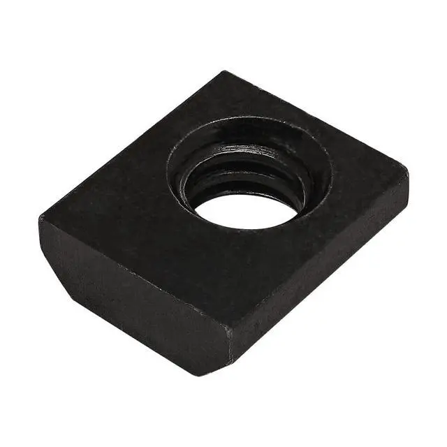Alt view image 2 of 6 - 8020, 3204, 10 Series 1/4-20 Steel Standard Slide in T-Nut Nut Hardware for 1 Inch Based Extruded Aluminum T Slot Extrusions (100 Pack)