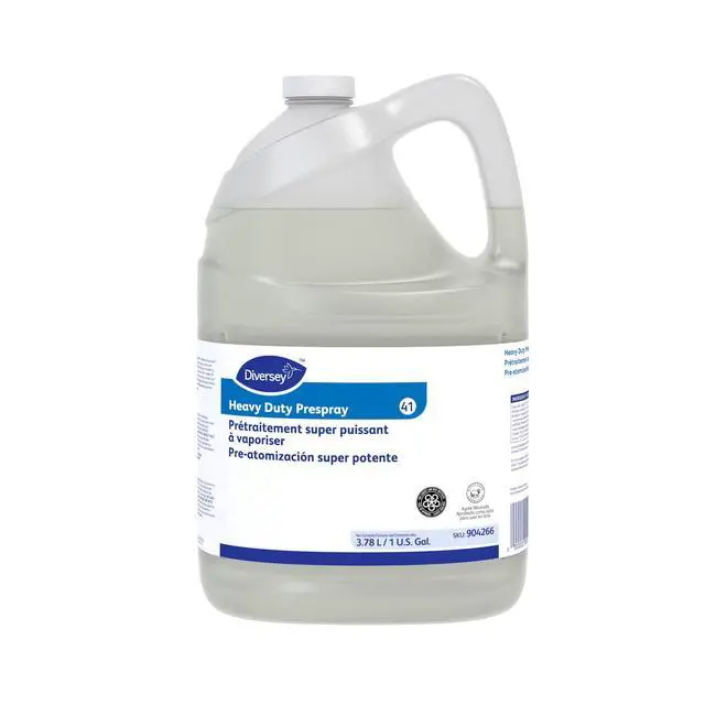 Alt view image 2 of 6 - 904266 Heavy Duty Prespray to Clean Heavily Soiled Carpets & Remove Stains, Floral Fruity Scent, Concentrate, 1-Gallon (Pack of 4)