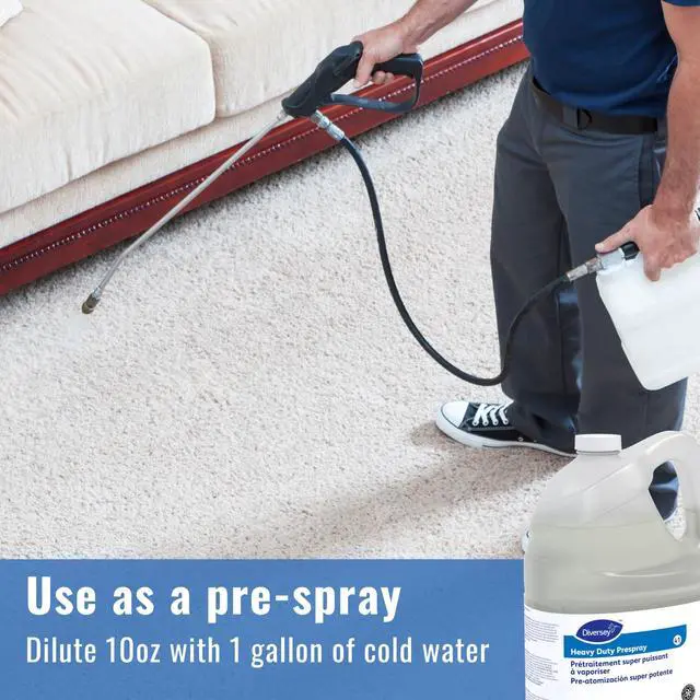Alt view image 4 of 6 - 904266 Heavy Duty Prespray to Clean Heavily Soiled Carpets & Remove Stains, Floral Fruity Scent, Concentrate, 1-Gallon (Pack of 4)