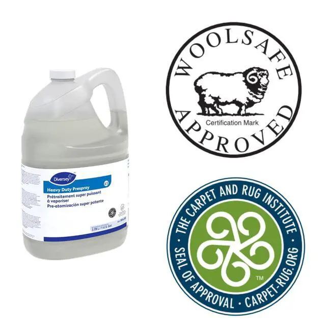 Alt view image 5 of 6 - 904266 Heavy Duty Prespray to Clean Heavily Soiled Carpets & Remove Stains, Floral Fruity Scent, Concentrate, 1-Gallon (Pack of 4)
