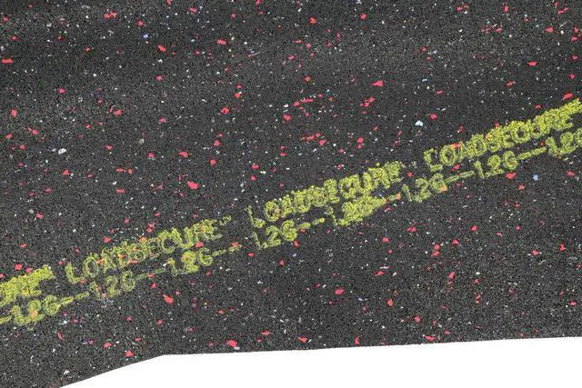 Alt view image 5 of 6 - (10 Pack) 30" x 42" x 2mm (Thick) Rubber Matting - Sheet Friction Mat for Cargo Control AAR Approved Load Secrurement Made in USA