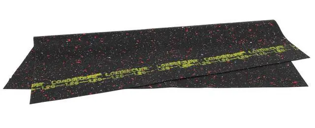 Alt view image 6 of 6 - (10 Pack) 30" x 42" x 2mm (Thick) Rubber Matting - Sheet Friction Mat for Cargo Control AAR Approved Load Secrurement Made in USA
