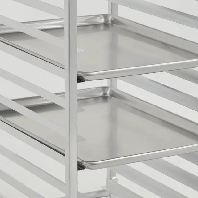 Alt view image 5 of 6 - Commercial Knocked Down 20-Tier Aluminum End Load NSF Bun/Sheet Pan Rack | Bakeries, Caterers, Kitchens, Restaurants | (#32L-035)