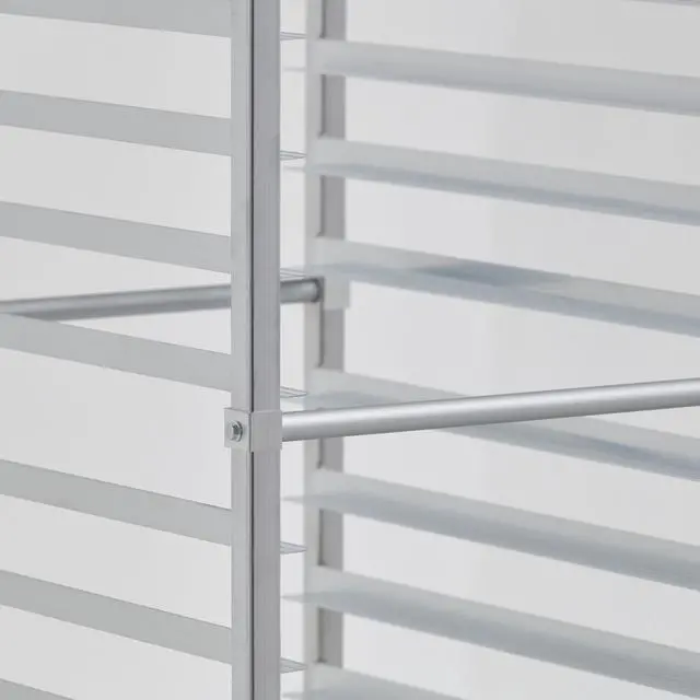 Alt view image 6 of 6 - Commercial Knocked Down 20-Tier Aluminum End Load NSF Bun/Sheet Pan Rack | Bakeries, Caterers, Kitchens, Restaurants | (#32L-035)