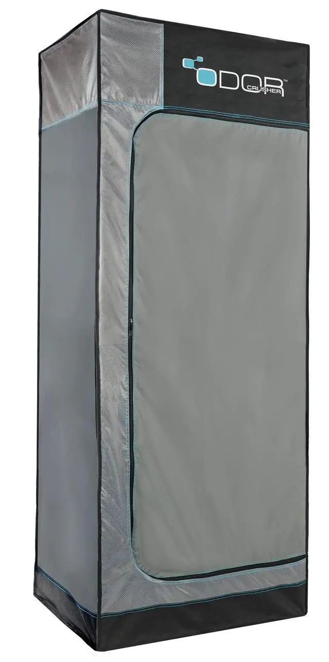 Alt view image 2 of 3 - Closet Clean Ozone Odor Eliminator, Full-Size Pop-up Closet, Deodorize Hanging Clothes & Bulky Pads/Helmets/Gear Using Ozone Technology, Zip-Around Closure, Easy Loading, Multiple Cycles