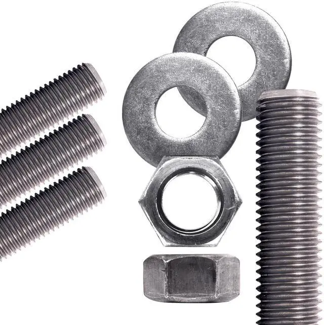 Main image of Conquest Type 304 Stainless Steel Threaded Rod 3/4"-10 x 36 Inches (4-Pack) - Coarse Threaded All-Thread Rods for Industrial and Outdoor Use