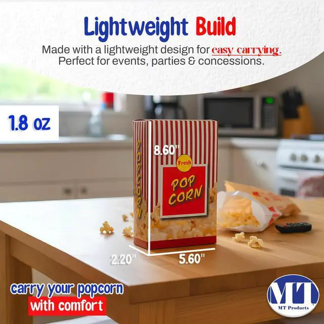 Alt view image 2 of 6 - Popcorn Boxes 1.8 oz. - #3.5 Popcorn Buckets for Party - Pack of 750