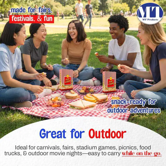 Alt view image 5 of 6 - Popcorn Boxes 1.8 oz. - #3.5 Popcorn Buckets for Party - Pack of 750