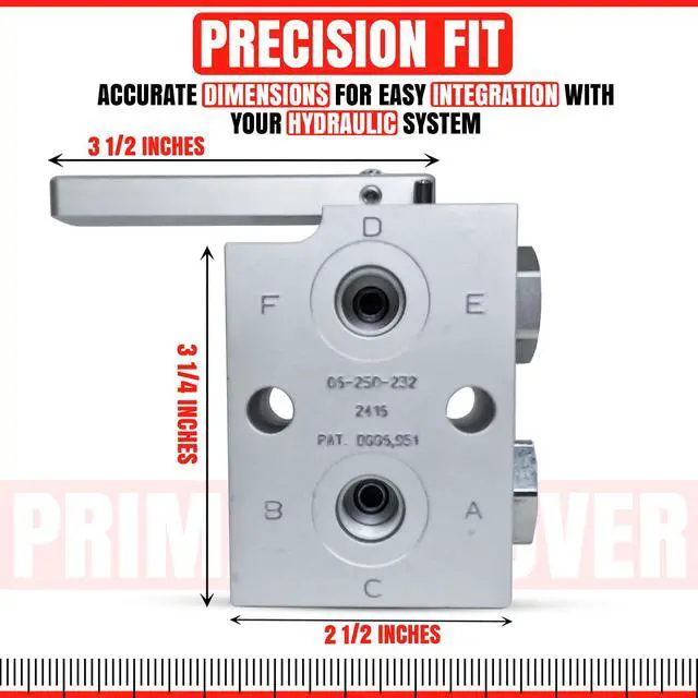 Alt view image 2 of 6 - Hydraulic Manual Selector Ball Valve