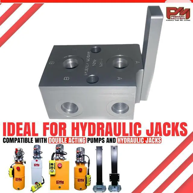 Alt view image 6 of 6 - Hydraulic Manual Selector Ball Valve