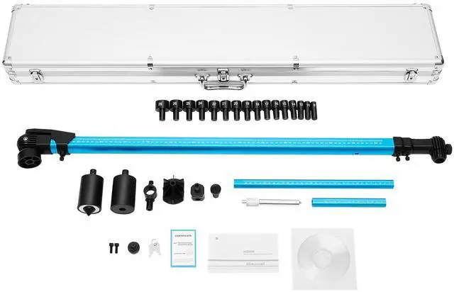 Main image of 2D Measuring System, High-Precision Universal Auto Body Frame Machine Measuring Ruler, Retractable Measure Equipment Repair Tool for Car Repair Tram Gauge Construction, Machinery Maintenance