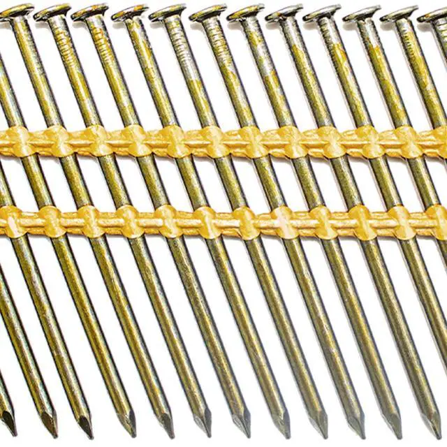Alt view image 3 of 4 - 3" x.120" (10d) 21 Degree - Vinyl Coated - Plastic Collated- Framing Nail - Full Box ~4000 Nails