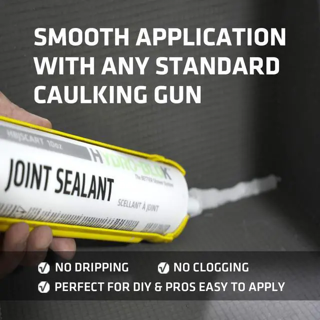 Alt view image 5 of 6 - Joint Sealant, 10 oz 12 Pack Tube for Indoor/Outdoor Use, Superior Flexibility and Adhesion for Home Repair and DIY Projects, Low VOC Polyurethane