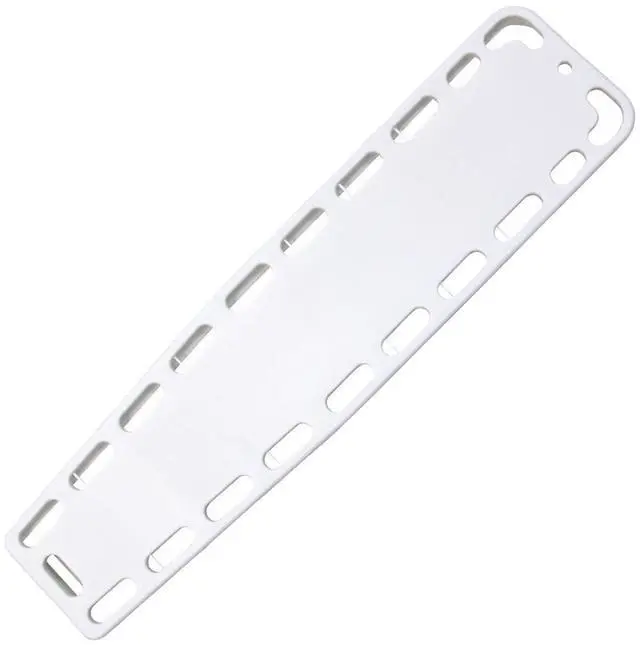 Main image of Spine Board for Water Rescue - X-Ray Translucent & Waterproof - with 21 Handholds & 8 Strapping Pins, 700lbs Capacity - Survival Kit & Emergency Supplies for Emergency Rescue - White