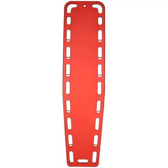 Alt view image 2 of 2 - Spine Board for Water Rescue - X-Ray Translucent & Waterproof - with 21 Handholds & 8 Strapping Pins, 700lbs Capacity - Survival Kit & Emergency Supplies for Emergency Rescue - White
