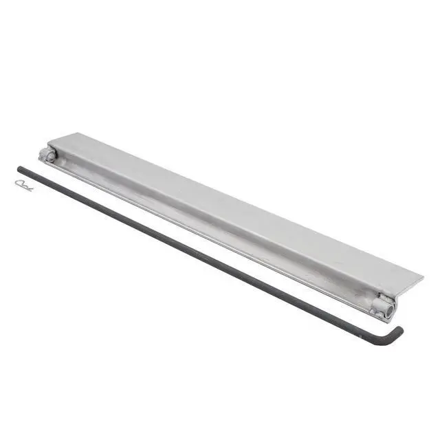Alt view image 4 of 5 - 48" L Aluminum Skid Seat Attaching Bracket for Pin-End Ramp Systems