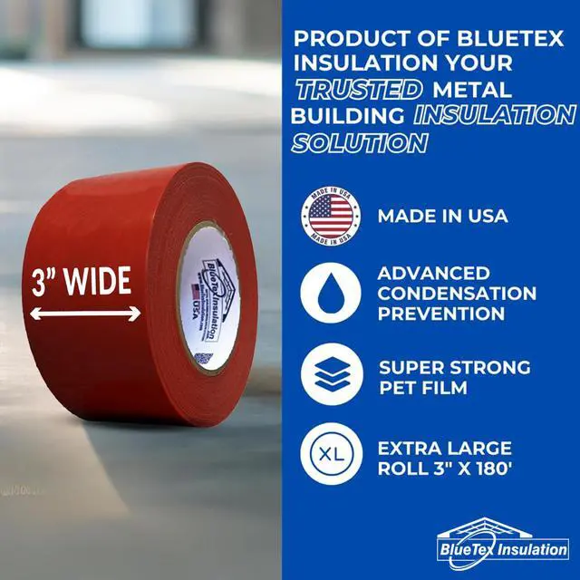 Alt view image 4 of 6 - Made in USA - Wide 3 Stucco/Painters Tape. 16 Rolls - 3 x 60 Yards. 30 Day Removal NO Residue, NO Splitting on Removal - Professional Grade Polyethylene Tape (PE Tape)