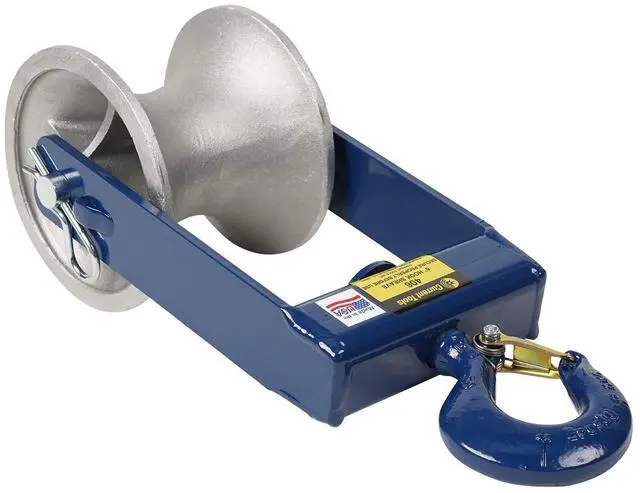 Main image of 406 Hook Type Sheaves - 6" Diameter Heavy Duty Cable Guide with Welded Steel Frame & 4 000 LB Capacity