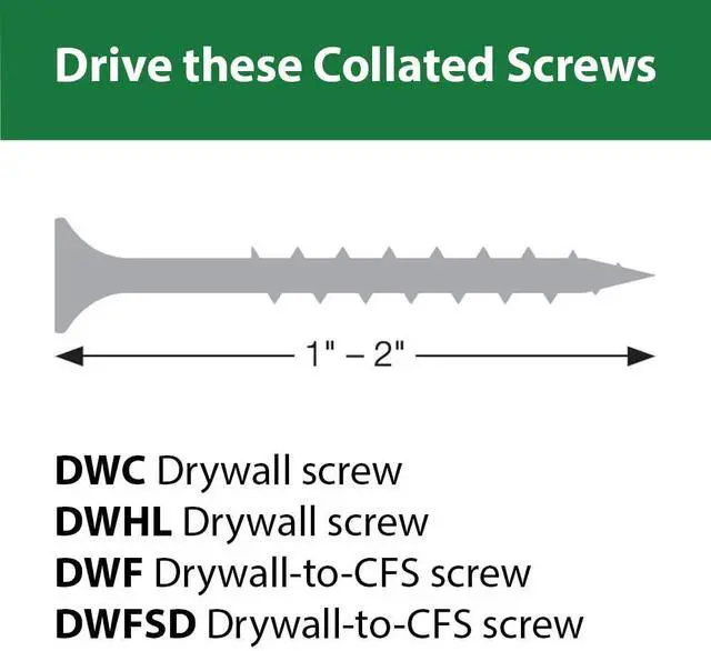 Alt view image 2 of 2 - TU200G2 - QDPRO200G2 Drywall Attachment for 1" to 2" Screws, No Case