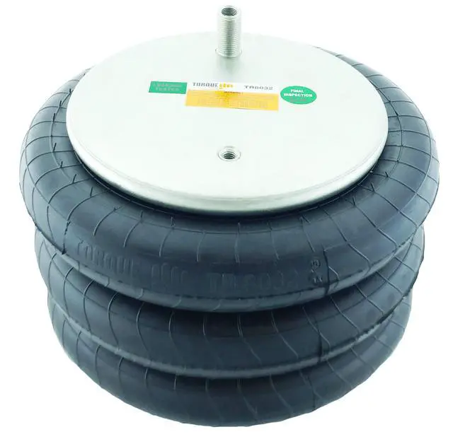 Alt view image 6 of 6 - 2 pack of Triple Convoluted Air Spring Bag (Replaces Firestone 8032, 7995, W01-358-8032, W01-358-7995 Hendrickson S-12405, C-12405) (2 x TR8032)