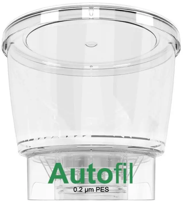 Main image of Bottletop Lab Filters Pack of 24 Autofil Sterile Disposable Vacuum Bottle Top Filter 500 ml Funnel Only with 0.2um Sterilizing PES Membrane