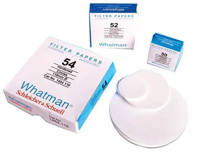 Main image of 1442-185 Ashless Quantitative Filter Paper, 18.5cm Diameter, 2.5 Micron, Grade 42 (Pack of 100)
