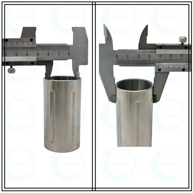 Alt view image 4 of 6 - 1.375''X24 Alum Alloy Cover Cones W/Cleaning Chamber&1/2&5/8-24 Hose Inlet | (12-Pack)