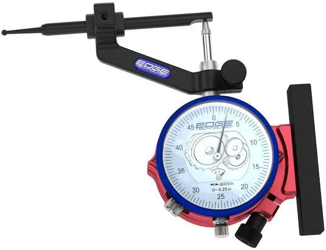 Main image of 58-000 - Tool Post Indicator Deluxe, 3Position OD/ID/Face, 0.0005" Indicator, Hole Stylus with Micro Bearings, Mounts in Lathe with AXA BXA CXA, Padded Case