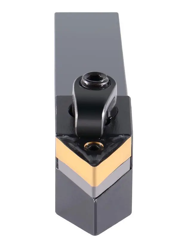 Alt view image 6 of 6 - Accusize MTENN-10-3B Facing Toolholder Kit, 5/8 in Shank | Includes 10 TNMG332 CVD Coated Carbide Inserts, 4-1/2 in OAL, Negative Rake, 30 Deg End Angle, 2313-5014INS