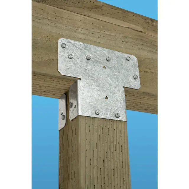 Alt view image 5 of 6 - AC4Z AC ZMAX Galvanized Adjustable Post Cap for 4X (Pack of 20)