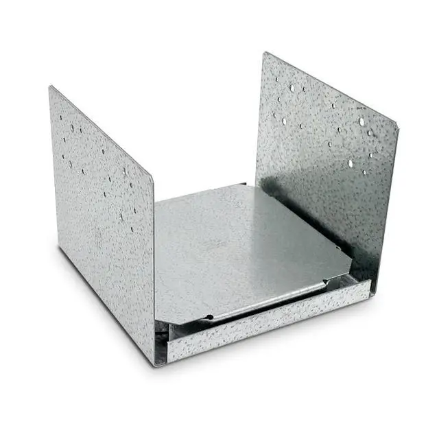 Alt view image 2 of 6 - ABU1010Z ABU ZMAX Galvanized Adjustable Post Base for 10x10