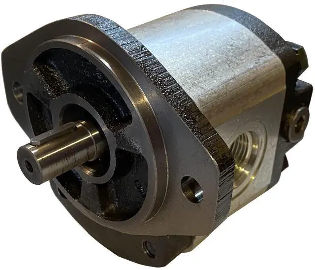 Main image of Hydraulic Gear Motor or Pump bi-Direction Rotation, 8-26 cc/rev (0.488-1.58 in3/rev) 2-17gpm 21-40HP 2500-3600 PSI SAE A Mount, MFEG Series