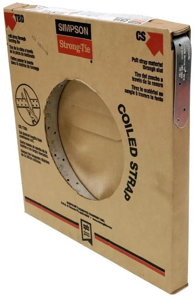 Main image of CS18 CS 200-ft. 18-Gauge Galvanized Coiled Strap
