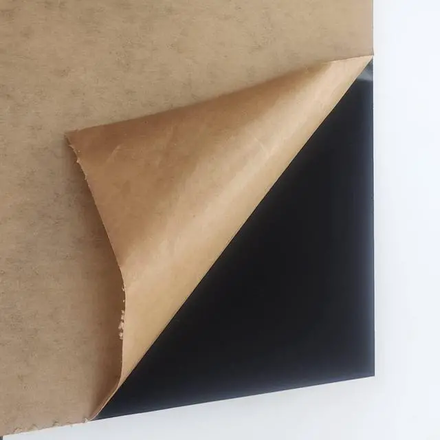 Main image of Black Opaque Acrylic Plexiglass Sheet - Plastic Sheeting - Durable, Water Resistant & Weatherproof - Multipurpose & Ideal for Countless Uses 1/2" Thick (24" x 48")