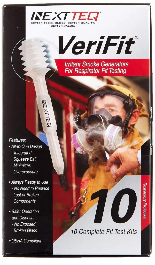 Alt view image 2 of 4 - Irritant Smoke Qualitative Fit Test Tubes, (10/PK) (770046)