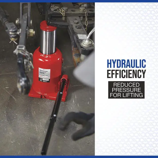 Alt view image 5 of 6 - 50-Ton Hydraulic Bottle Jack with Welded Base