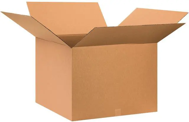 Main image of 28x28x20 Corrugated Boxes, Large, 28L x 28W x 20H, Pack of 10 | Shipping, Packaging, Moving, Storage Box for Home or Business, Strong Wholesale Bulk Boxes