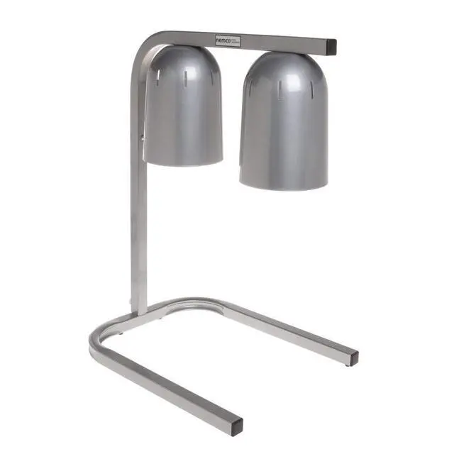 Alt view image 2 of 5 - 6000A-2 Two Bulb Freestanding Heat Lamp - 120V