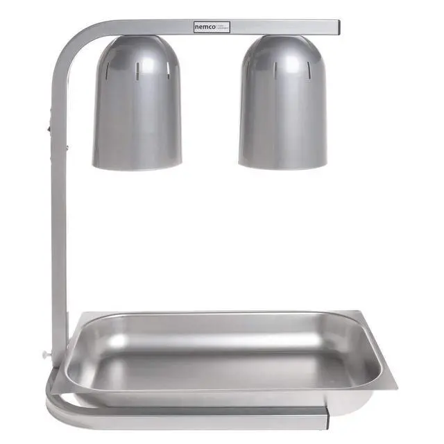 Alt view image 4 of 5 - 6000A-2 Two Bulb Freestanding Heat Lamp - 120V