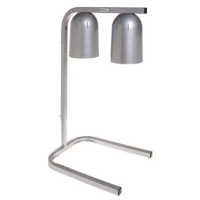Alt view image 5 of 5 - 6000A-2 Two Bulb Freestanding Heat Lamp - 120V