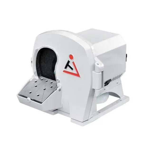 Alt view image 3 of 6 - JT19 Dental Wet Model Trimmer, 110V 500W Professional Abrasive Gypsum Arch Inner Disc Wheel Machine, Stable Wheel Dry Model Trimmer Dental Outer Shapes Equipment Suitable for Dental Office