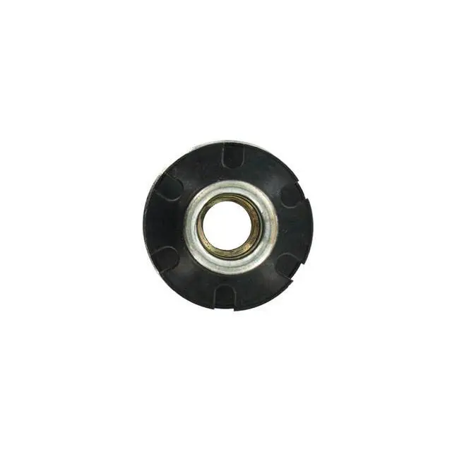 Alt view image 4 of 6 - Industries Double Star Threaded Caster Insert | Heat Treated Steel | Fits 1-1/8 Inch Round 16-18 Gauge Tube | Thread: 3/8-16 | 100 Pack