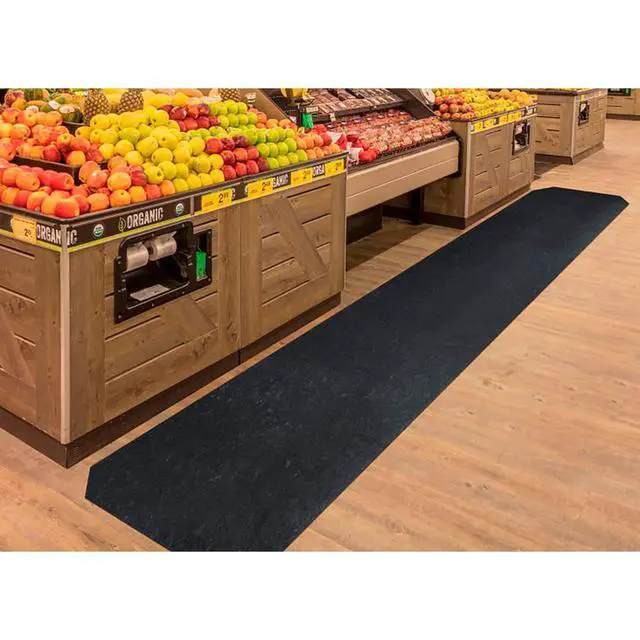 Alt view image 2 of 2 - Sure Stride Slip-Resistant Adhesive Matting - Quick Drying, Temporary On-Demand Matting Great for an Emergency, Includes Free Cutting Knife (Dark Grey, 100 x 3 Roll)