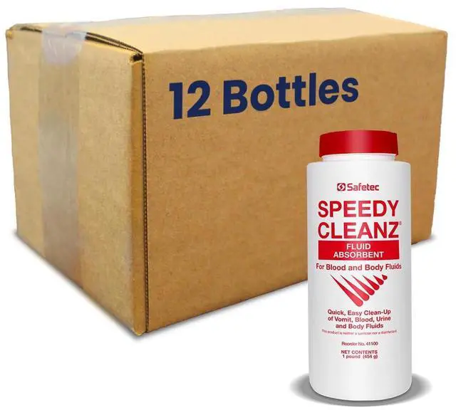 Main image of Speedy Cleanz Fluid Absorbent 16oz. Shaker Top Bottle (12 bottles/case) (for urine, vomit and body fluid spills)