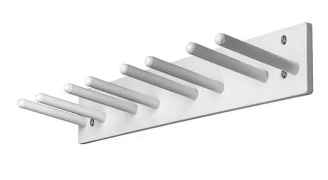 Alt view image 3 of 4 - X-Ray Apron Rack (Wall Mount) - 8 Pegs, for 4 Lead Aprons