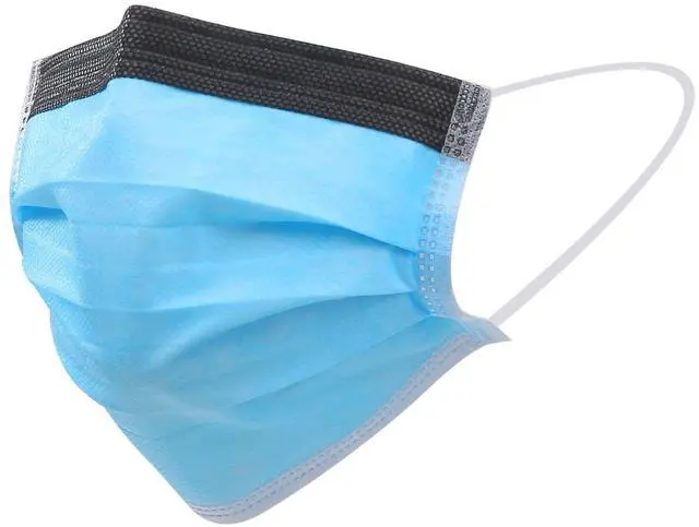 Main image of 2000PCs Tigris Antifog Foam Blue Face Mask by Omnia ONE | 3Ply Level-3 Mask Breathable Individually Packed Indoor & Outdoor Use